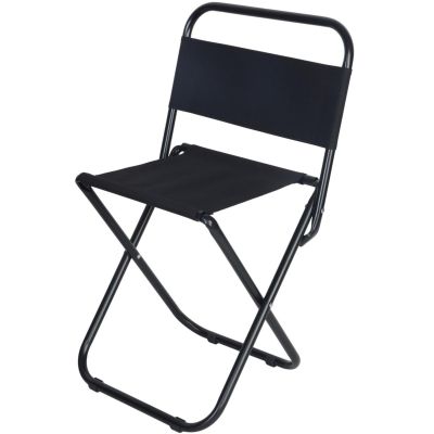 7. FOLDING CAMPING CHAIR 35X28X58CM BLACK ENERO CAMP