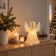 7. 38 CM DECORATIVE LED PAPER ANGEL