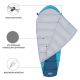 2. NILS CAMP NC2012 grey-blue sleeping bag
