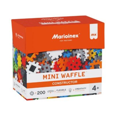 9. Marioinex Mini Waffle Constructor building blocks, 200 pieces