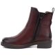 6. Women's Chelsea boots, insulated, burgundy M.Daszyński SA252-7