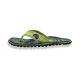 10. Gumbies Islander Flip-Flops Lime Hibiscus GU-FFISL148