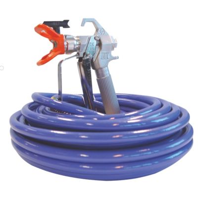 GRACO PAINTING STATION CONSTRACTOR GUN + BLUEMAX II HOSE 15m + WHIP 0.9m