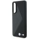 6. BMW Leather Oversized Stripes MagSafe case for Samsung Galaxy S25 Edge - black