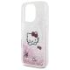 6. Hello Kitty Liquid Glitter Sweet Kitty Bows MagSafe Case for iPhone 16 Pro Max - White