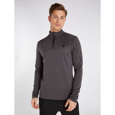 Men’s Funnel-Neck Sweatshirt Protest WILL, Grey
