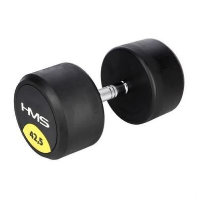 Rubber-coated dumbbell 42.5kg HMS HG PRO 42.5