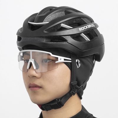 5. Rockbros Dala Winter Cycling Helmet Cap with Glasses Holes - Grey