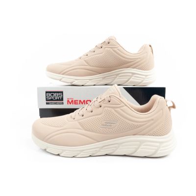 19. Skechers Bobs B Flex sports shoes sneakers women's fashionable beige