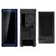 7. Gaming Case, Kolink VOID RIFT Midi Tower Case, Black