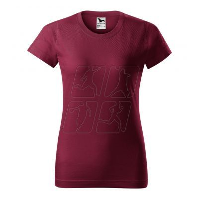 2. Women's Basic T-shirt (garnet)