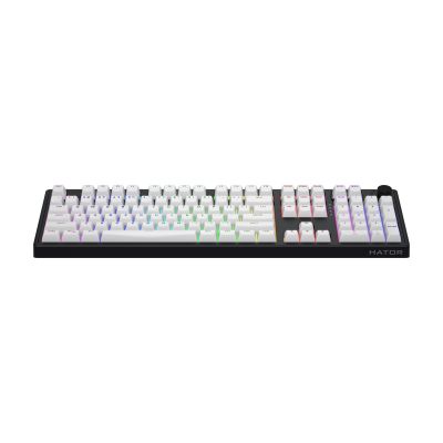 2. HATOR Skyfall Wireless 100 Gaming Keyboard USB + RF Wireless + Bluetooth QWERTY US English Black, White