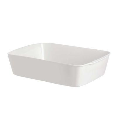 Anghiari Lasagna Dish - White, 35 x 25 cm