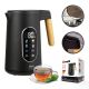 8. ELDOM CORDLESS KETTLE WITH TEMPERATURE REGULATION C550 BLACK 5 STORED PROGRAMS: 40, 70, 80, 90, 100°C (PLASTIC + STAINLESS STEEL)