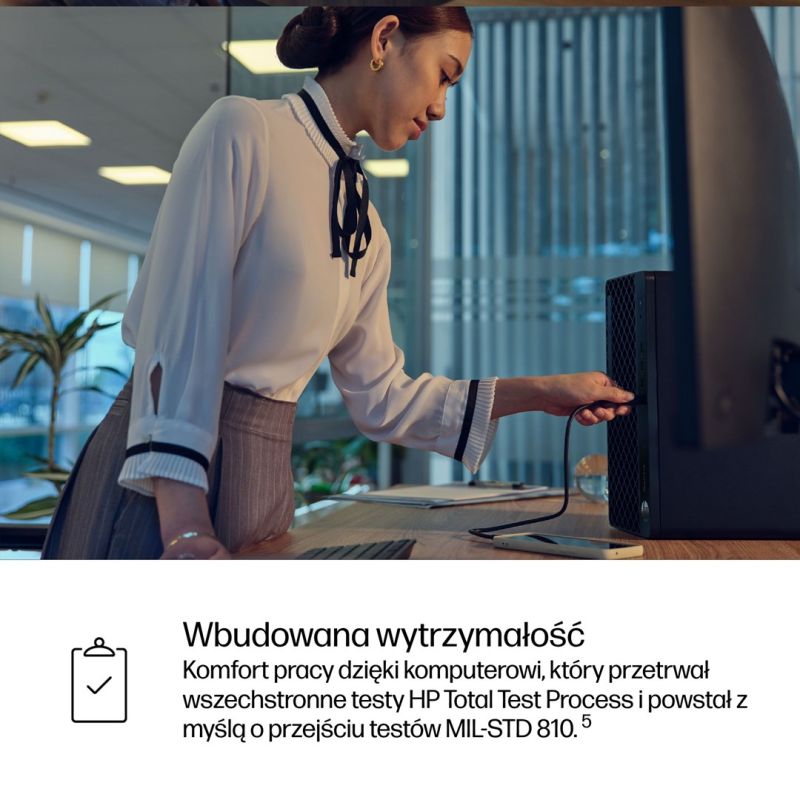 12. HP ProDesk 4 Tower G1i Desktop AI PC Ultra 5 225 16GB DDR5 SSD 512GB Arc 130T W11 Pro 3-Year On-Site Service