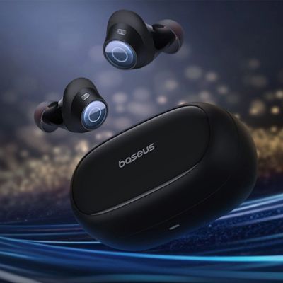 8. Baseus Bowie MA20 Pro TWS Wireless Headphones with ANC and IPX6 - Black