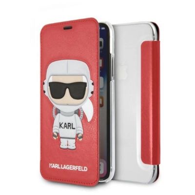 Karl Lagerfeld Karl Space Cosmonaut iPhone X/XS Case - Red