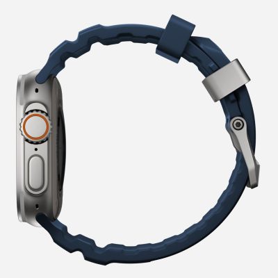 9. Nomad Rocky Point Band Natural Leather, Titanium