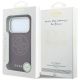8. Guess Perforated 4G Gold Logo Magsafe Case for iPhone 18 Pro Max / 17 Pro Max - Burgundy
