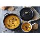 7. Staub Round Cast Iron Pot - 3.8 ltr, Black