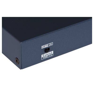 8. Hikvision DS-3E0106HP-E network links Unmanaged Fast Ethernet (10/100) PoE support Blue
