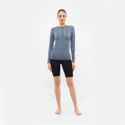 VIKING Lana Pro Longsleeve Merino Women's Underwear Size S Gray