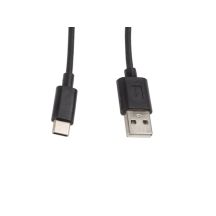 Lanberg CA-USBO-10CC-0010-BK cable (USB 2.0 type AM - USB type CM; 1m; black)