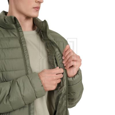 5. Men's down jacket 4F M597 khaki 4FWAW25TDJAM597 43S