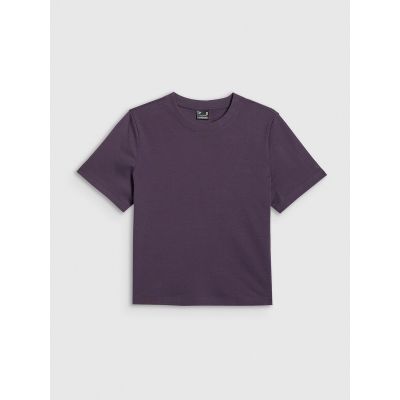 7. Women's regular plain T-shirt 4F 4FRAW25TTSHF3625-50S