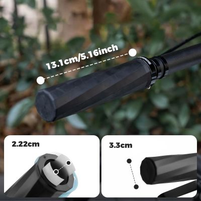 4. Rockbros 71230002004 rubber bike grips - black