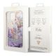 8. Guess GUHCP14MLFLSU iPhone 14 Plus 6.7 "violet / purple hardcase Flower Liquid Glitter