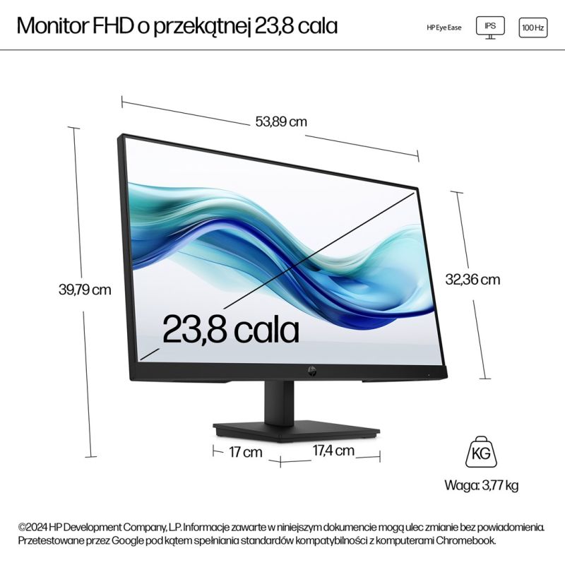 8. HP Series 3 Pro Monitor FHD 23.8” Series 3 Pro – 324pf