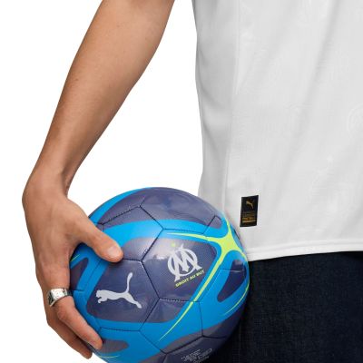 12. Men's Puma Olympique Marseille Home Jersey Replica white 779801 01