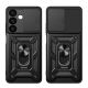 2. Hybrid Armor Camshield armored case for Samsung Galaxy S24+ with camera cover - black