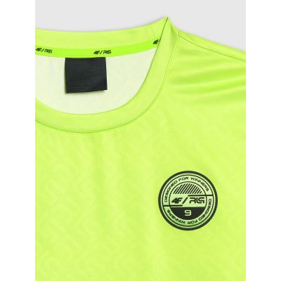 7. Men's quick-drying T-shirt with print 4F x Robert Lewandowski 4F RL9SAW25TTSHM3358-45N