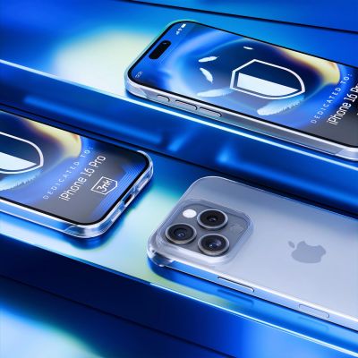 8. 3mk Just20g Clear Case for Apple iPhone 16 Pro - transparent