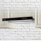 3. Telescopic under-cabinet cooker hood AKPO WK-7 LIGHT GLASS 50 INOX BLACK (500 mm; inox colour, black glass front)