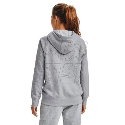 8. Under Armor Rival Fleece Logo Hoodie W 1356318-035