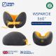 3. TRAVEL BLUE HIGH CLOUD MEMORY FOAM TRAVEL PILLOW