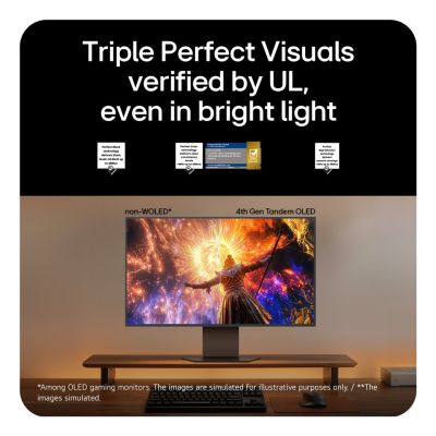 7. LG 32GX870B-B.AEU Computer Monitor 81.3 cm (32") 3840 x 2160 px 4K Ultra HD OLED Black