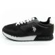 2. US Polo Assn sports shoes sneakers men's fashionable comfortable black