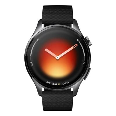 3. Xiaomi Watch 5 3.91 cm (1.54") AMOLED 47 mm Digital 480 x 480 px Touchscreen Black GPS
