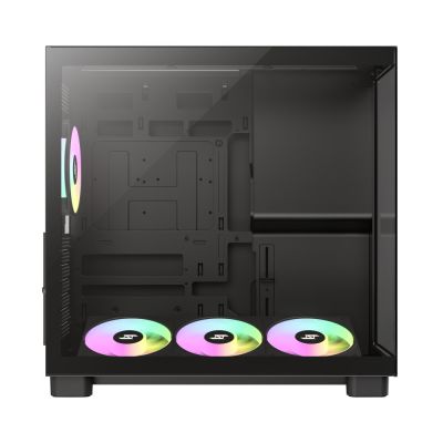 11. GameMax NEX C53 BK Computer Security & Mounts Black