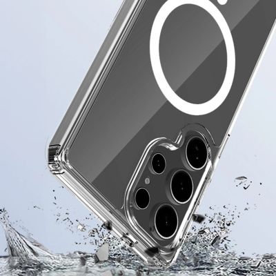 3. 3mk Armor MagCase for Samsung Galaxy S24 Ultra - Transparent