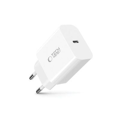 2. Tech-Protect NC20W wall charger USB-C port - white