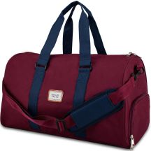 SPORTS/FITNESS BAG A3031 BURGUNDY SEMI LINE