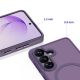 3. Tech-Protect Magmat MagSafe Case for Samsung Galaxy S26 - Matte Purple