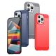 7. Flexible carbon pattern case for iPhone 15 Pro Carbon Case - blue
