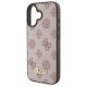 6. Guess Peony Script MagSafe iPhone 16 Case - Brown
