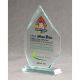 3. Glass trophy with LuxorJet color print and case